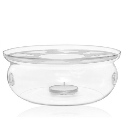 Glass Warmer LARGE for Teapot Lotus & Magnolia - RRP $30
