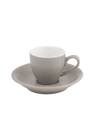Bevande Espresso Cup and Saucer 75ml Stone