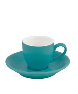 Bevande Espresso Cup and Saucer 75ml Aqua