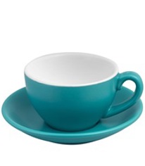 Bevande Cappuccino Cup & Saucer 200ml Aqua