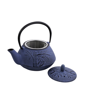 Teapot Cast Iron Blue