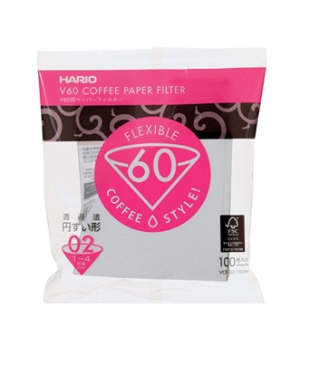 Hario V60 Filter Papers - 02 PKT 100