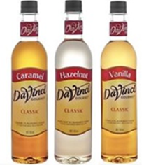 DaVinci Classic Syrups - per 750ml bottle price